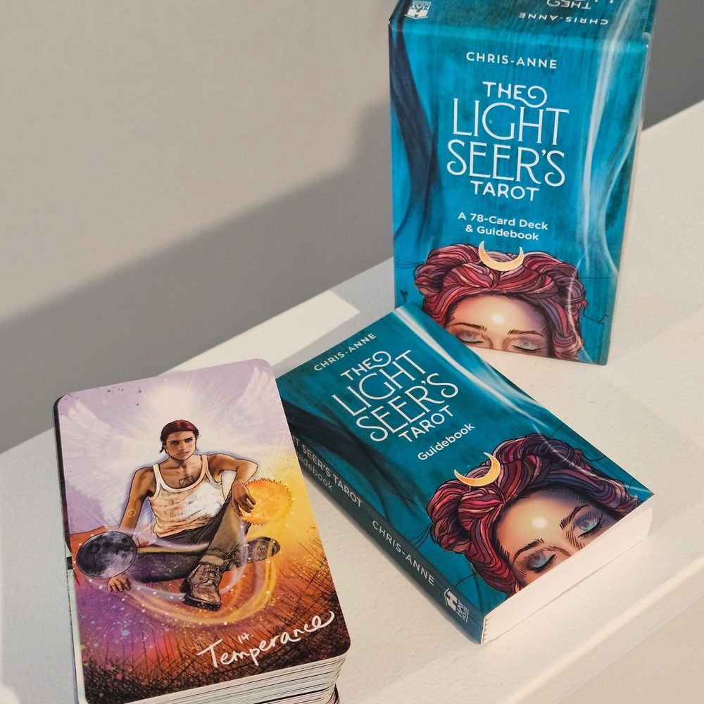 The Light Seer's Tarot Deck 78-Card Set Chris-Anne Divination Witchy Occult